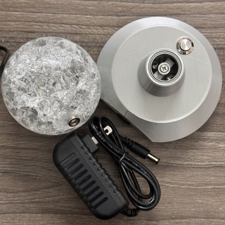 Quả Cầu Đá Phong Thủy (Quay 360 độ , Nhiều chế độ màu)