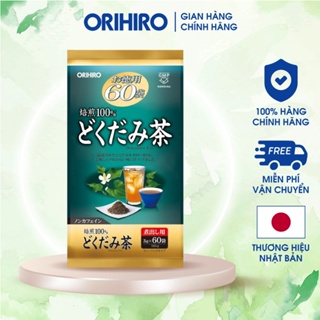 Trà diếp cá Orihiro hỗ trợ thanh nhiệt, thải độc 60 gói túi