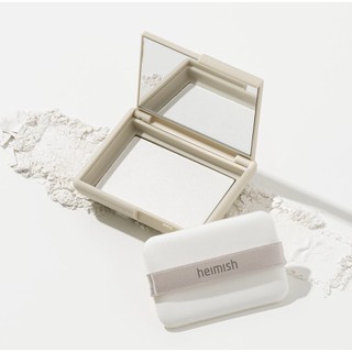 [CHÍNH HÃNG] Phấn phủ kiềm dầu Chùm ngây [Heimish] Moringa Ceramide Pressed Setting Powder [nun.cleanbeauty]