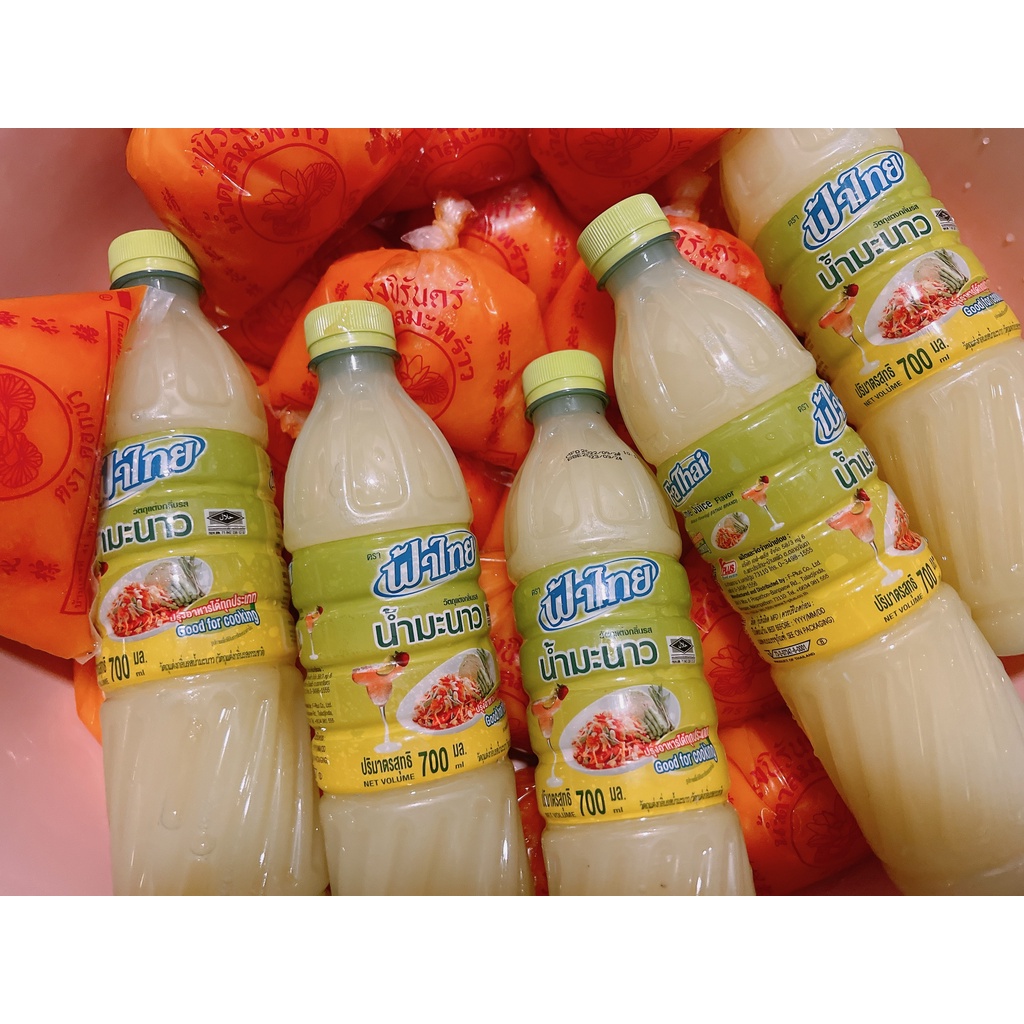 NƯỚC CỐT CHANH FATHAI ADOMA THÁI LAN CHAI 700ML