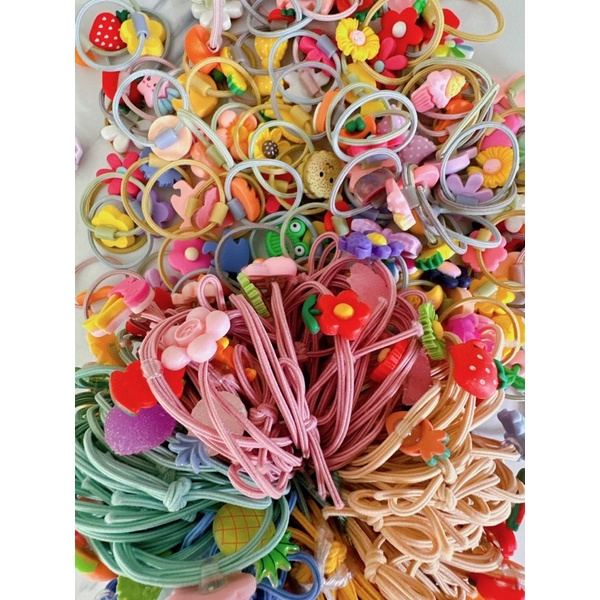 Dây buộc tóc icon hình thú siêu xinh