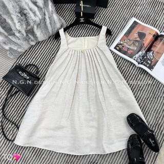 Váy Babydoll Gấm Ánh Nhũ KAB
