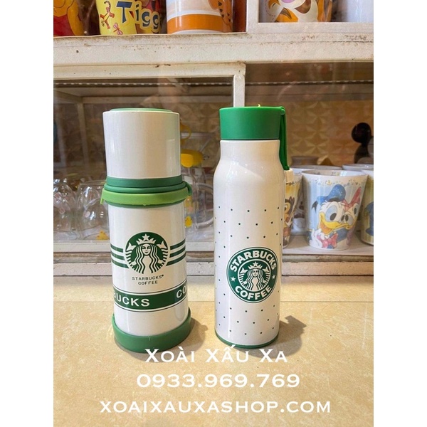 Bình nước giữ nhiệt Starbuck 360ml
