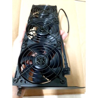 Quạt thổi VGA dùng nguồn 4pin điều tốc Auto trực tiếp từ vga hay Main
