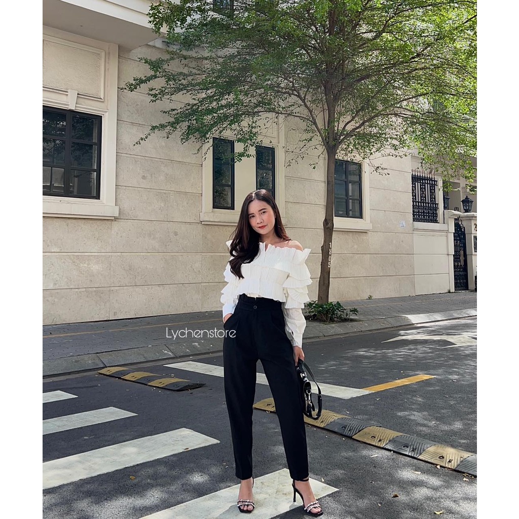 𝐋𝐘𝐂𝐇𝐄𝐍-Baggy lưng cao M150