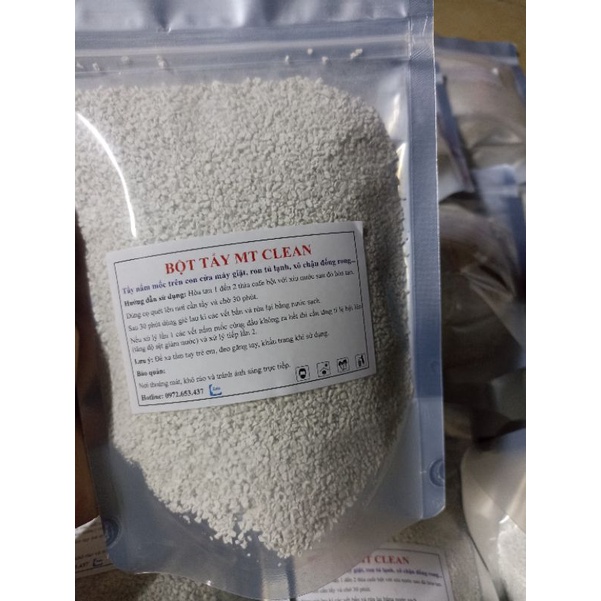 Bột tẩy roăng tủ lạnh,máy giặt gói 500gram