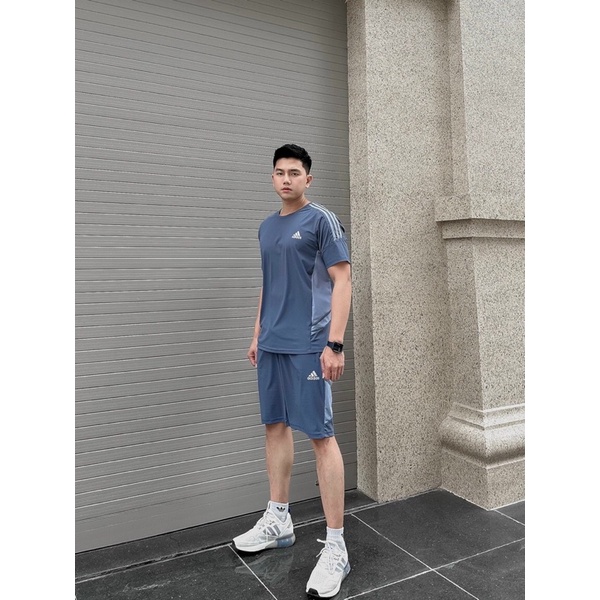 Bộ thể thao Adidas chất vải lạnh cao cấp mẫu new 2023