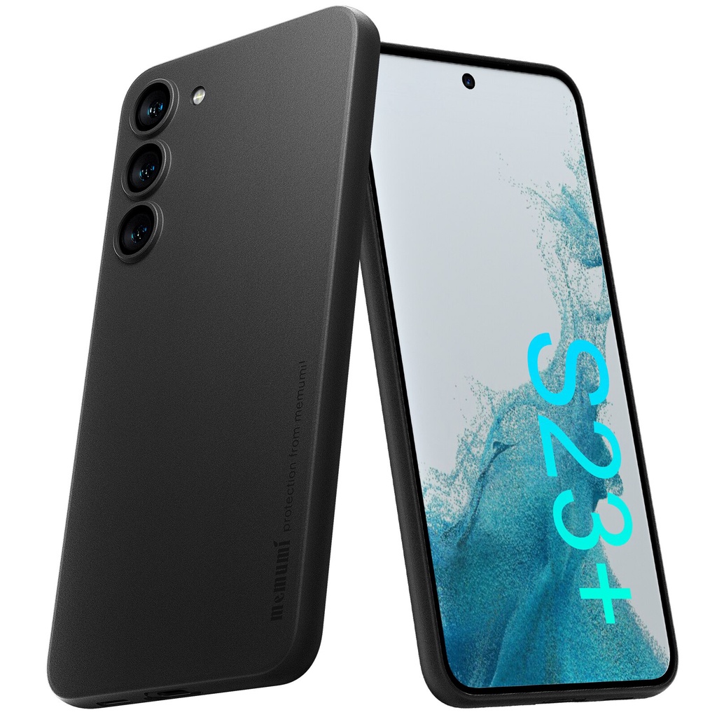 Ốp điện thoại Memumi bằng nhựa PP nhám mờ siêu mỏng 0.33mm chống bám vân tay cho Samsung Galaxy S23 /S23 Plus /S23 Ultra
