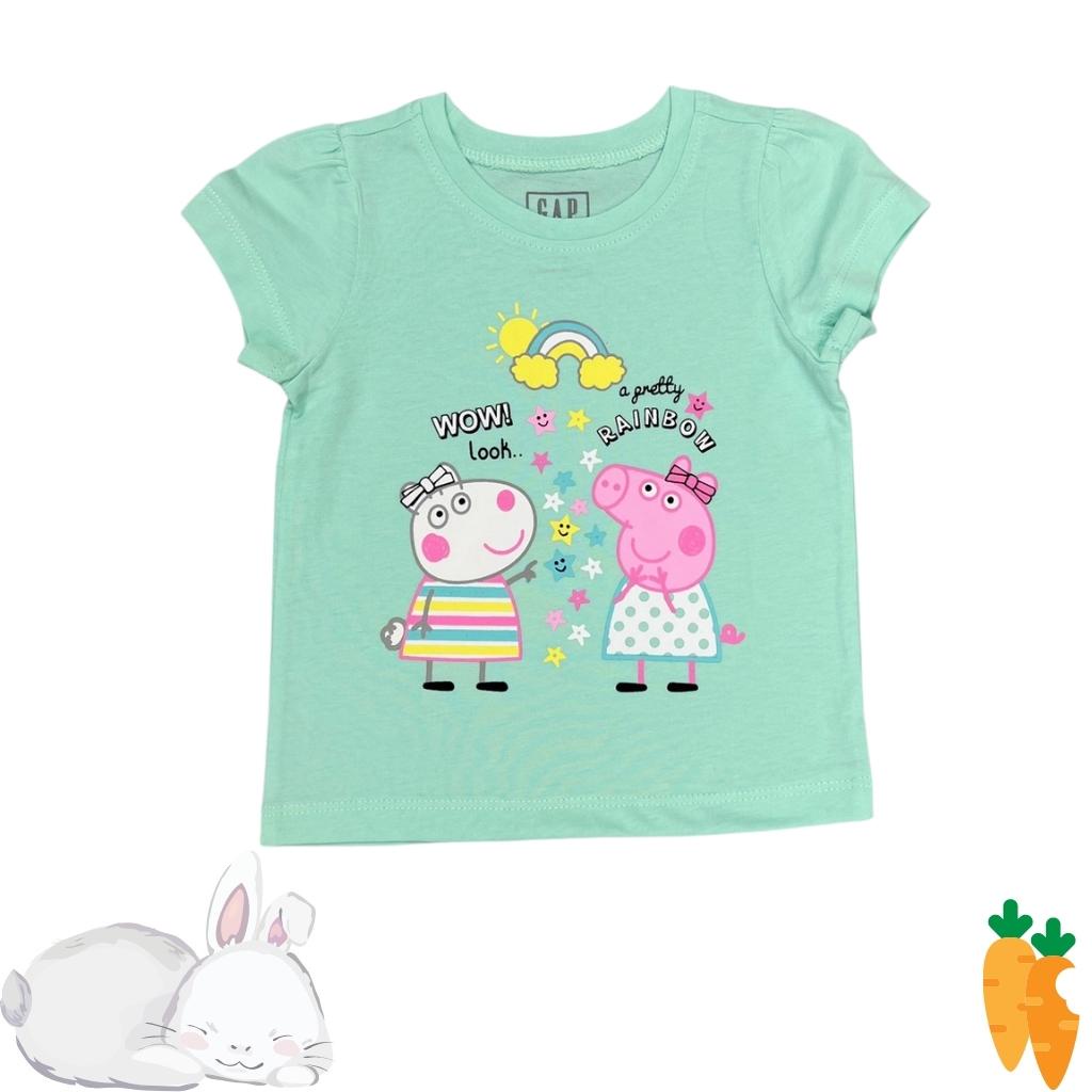 Áo thun cho bé gái, áo phông bé gái chất cotton mềm mát, size 1 - 7t