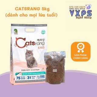 Thức ăn hạt cho mèo mọi lứa tuổi Catsrang 5kg