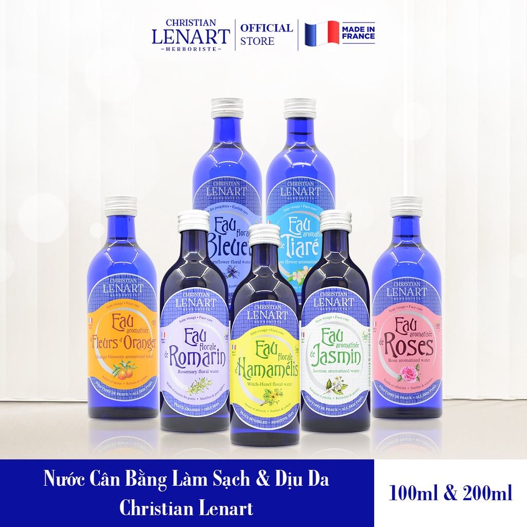 Nước Cân Bằng Làm Sạch Và Dịu Da Christian Lenart 100ml - 200ml