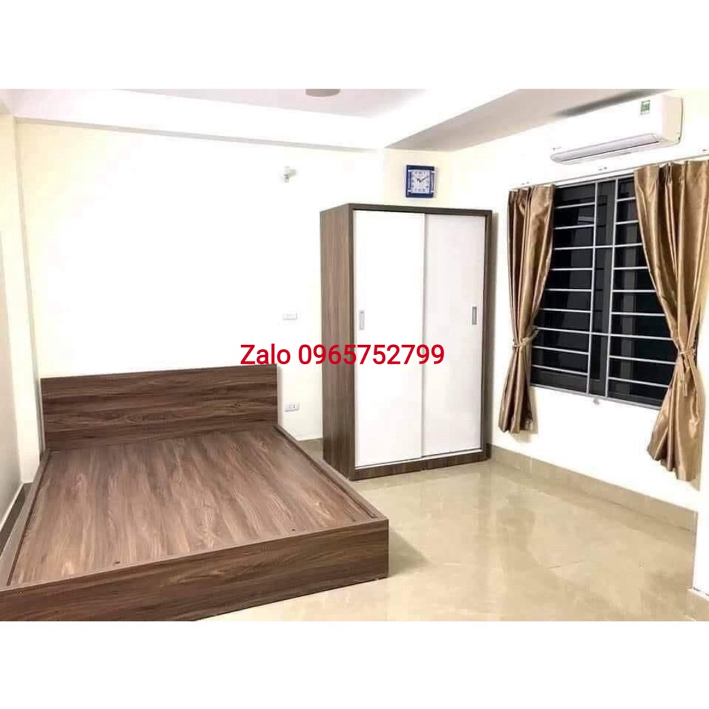 Combo Giường Tủ Gỗ Công Nghiệp