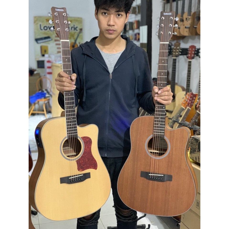 Đàn Guitar Acoustic Yamaha F3000 Bản 2023 Có Gắn EQ LC-5