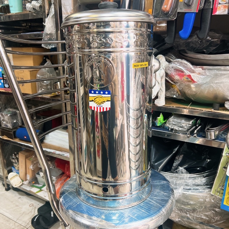 Bình lọc nước , chứa nước inox - 40 Lít . 304 - 201