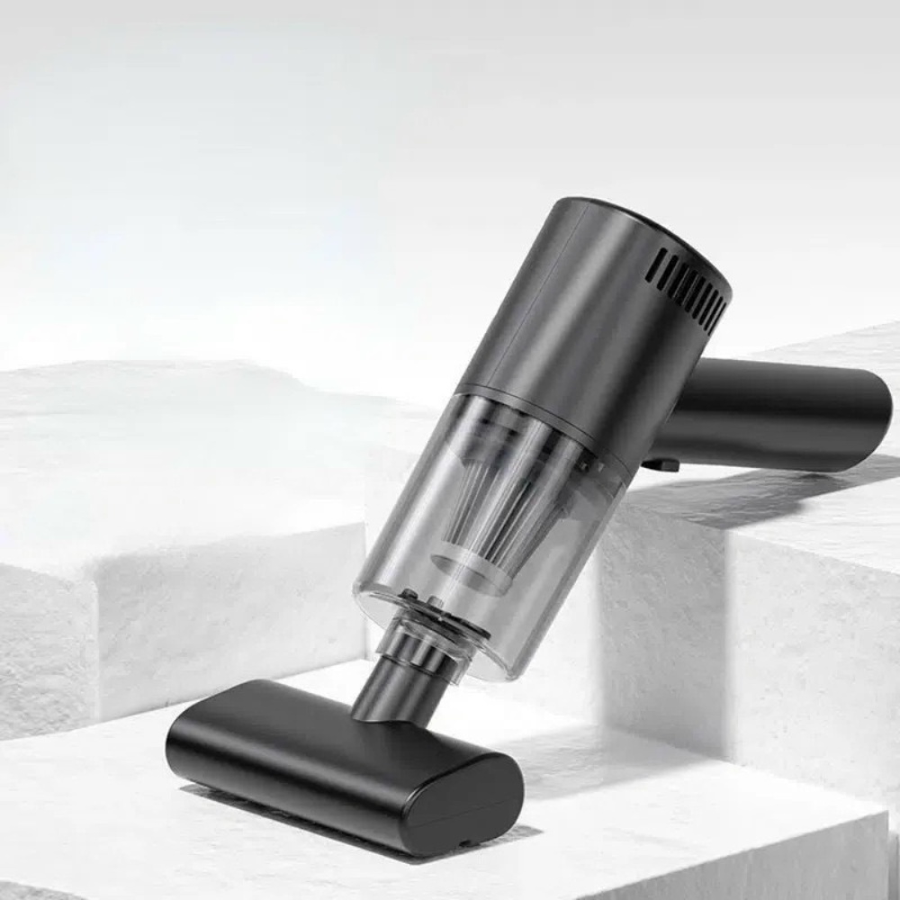 Máy hút bụi mini cầm tay sạc pin, máy hút bụi giường nệm, ô tô bàn làm việc đa năng, công suất 120w, bảo hành 1 tháng