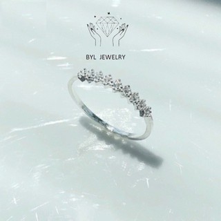 Nhẫn nữ bạc ta hàng đá phụ kiện thời trang BYL JEWELRY