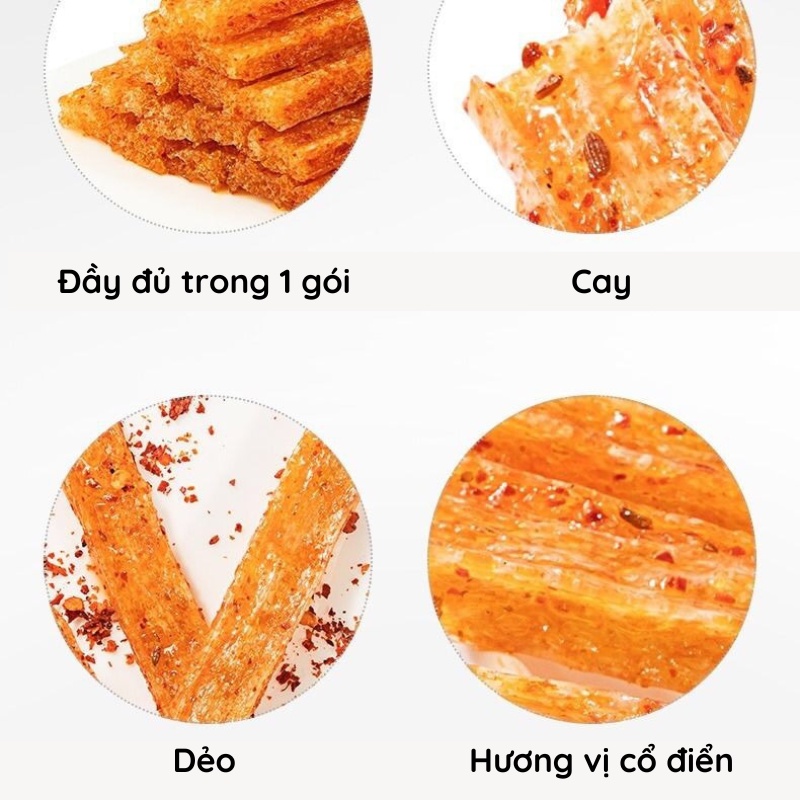 Que cay Vỵ Long siêu ngon 1 gói 106g đồ ăn vặt Sài Gòn vừa ngon vừa rẻ | Dacheng Food