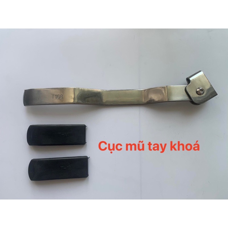 Cục mũ cao su lắp tay khoá xe tải, tay gặt trug