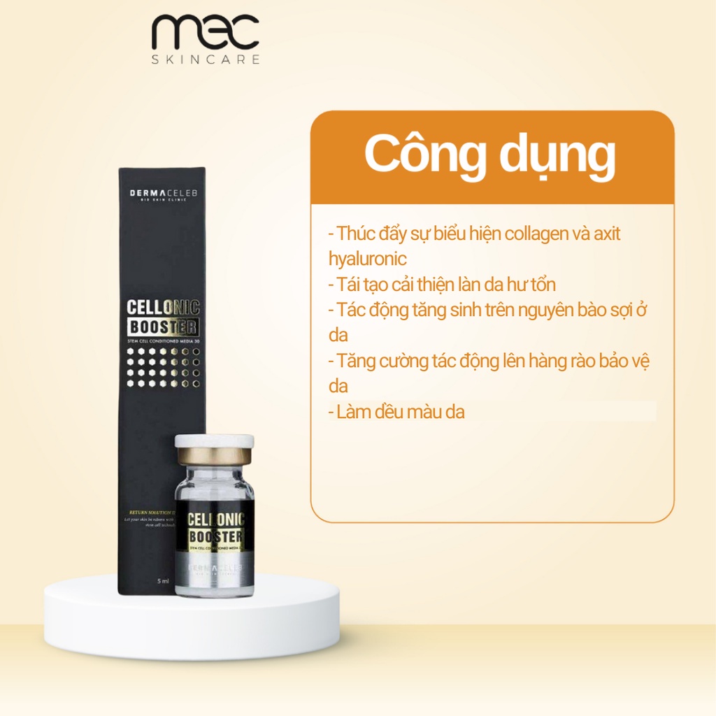 Serum phục hồi tăng sinh collagen Dermaceleb Cellonic Booster 5ml Hàng Công Ty - Mecskincare