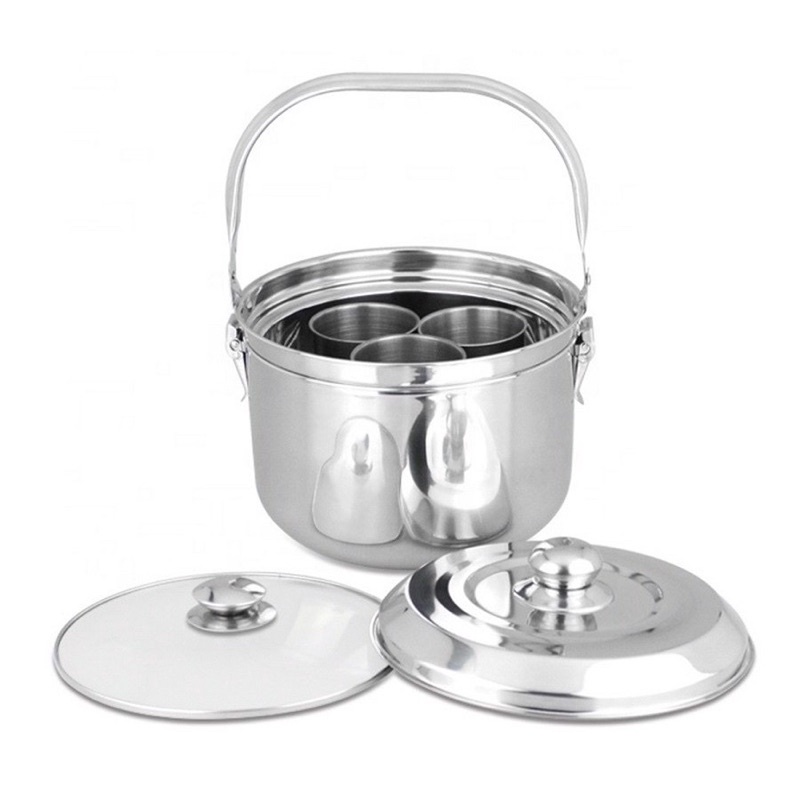 NỒI Ủ NHIỆT CHÂN KHÔNG INOX CAO CẤP 7L-6L