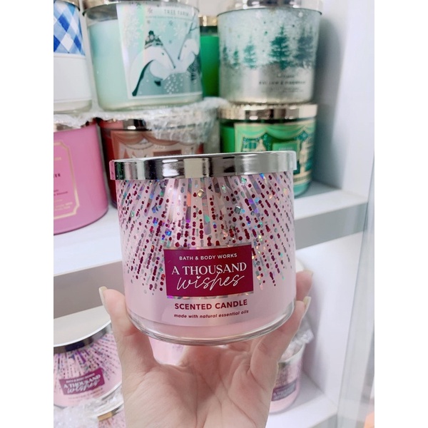 NẾN THƠM 3 BẤC  Bath & Body Work- Hàng Chính Hãng 100%