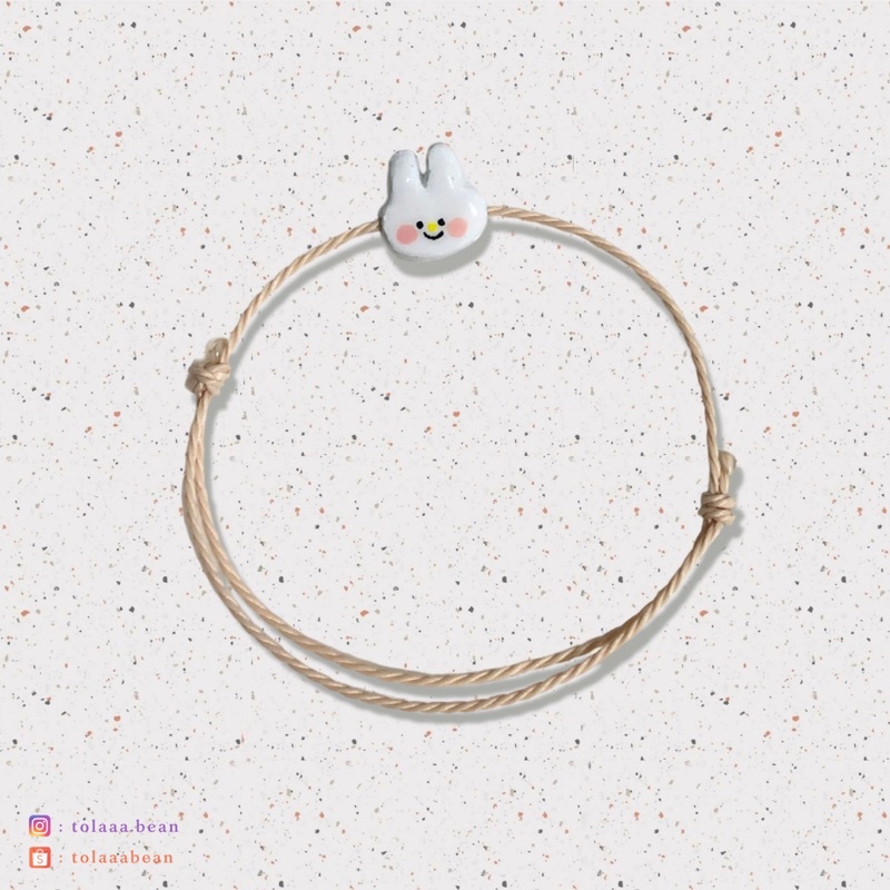 Vòng tay Couple Mèo - Thỏ handmade