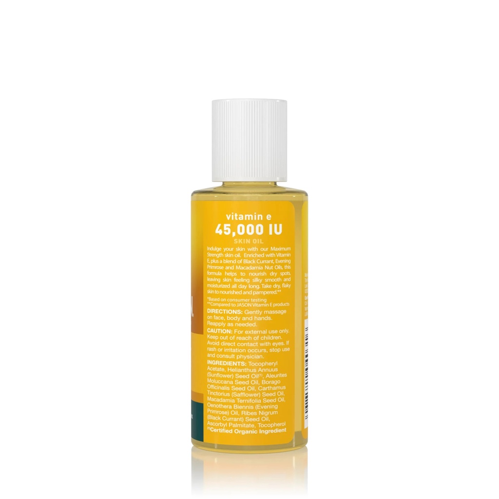 Dầu dưỡng da JASON 45000 IU Vitamin E Skin Oil Maxium Strength 59mL