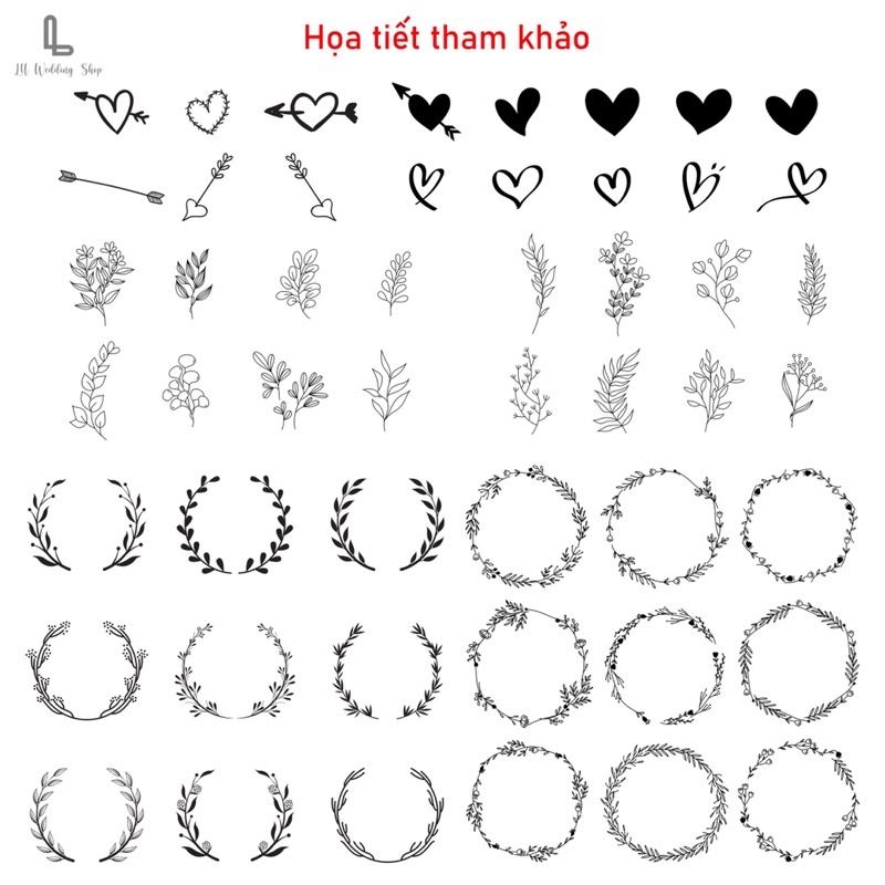 Hộp nhẫn gỗ hình oval thiết kế và khắc tên dâu rể theo yêu cầu