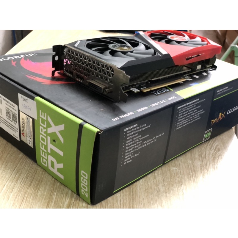 Card màn hình Vga GeForce RTX 2060 12G Gaming 6GB GDDR6 - 2ND  Chính Hãng Hoàng Long Computer | BigBuy360 - bigbuy360.vn