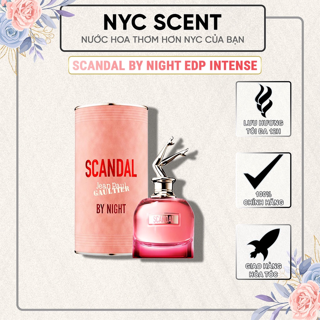 Nước hoa nữ Jean Paul Gaultier Scandal EDP Nữ hoàng bar sàn NYC_SCENT