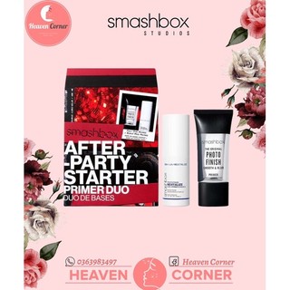 Bộ đồ Make up kem lót và xịt giữ nền Smashbox