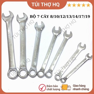 Bộ vòng miệng cờ lê yeti 7 cây ( 8 10 12 13 14 17 19 ) đài loan tiêu chuẩn usa - Túi Thợ HQ