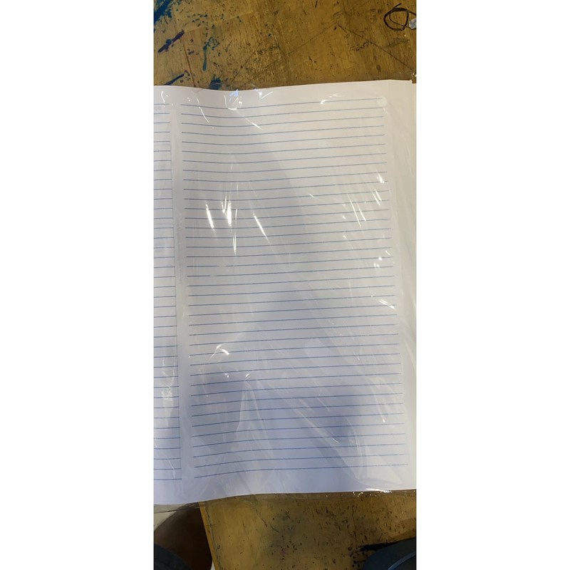 Giấy thi phách dọc , phách ngang .