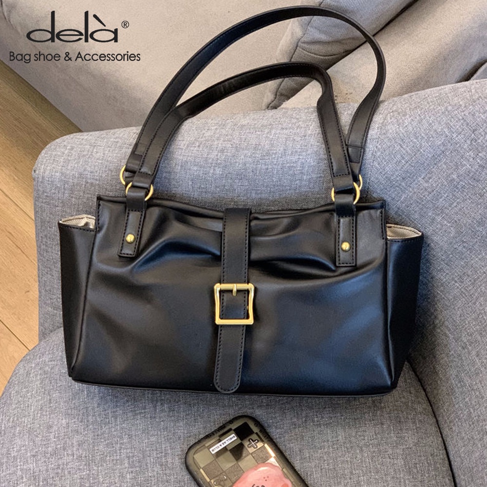 Dela 2023 Túi Đeo Vai Bằng Da Mềm Sức Chứa Lớn Hợp Thời Trang Cho Nữ