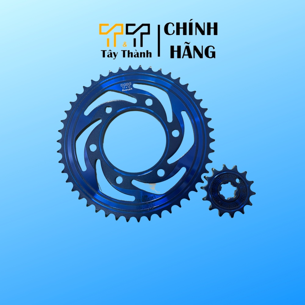 NSD Ex 155 - màu vàng, thông số 46T và 47T-14T, xuất xứ Thái Lan - Tây Thành Shop chuyên nhông sên dĩa exciter 155 VVA