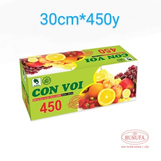 Màng bọc thực phẩm 450 x 30cm con voi