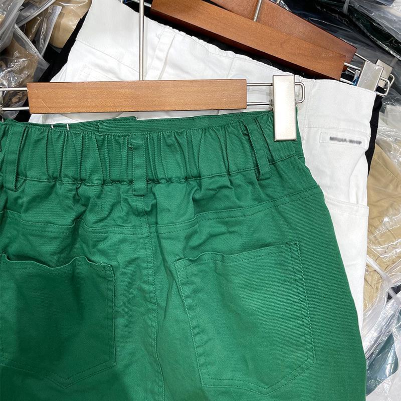 Váy Xanh Nữ Thời Trang Mùa Hè Xanh Dán Nhãn Phong Cách Mới Váy Cotton Nữ Cao Cấp Ôm Hơn Nhìn Chữ a Váy Ngắn Chống Rơi Z3