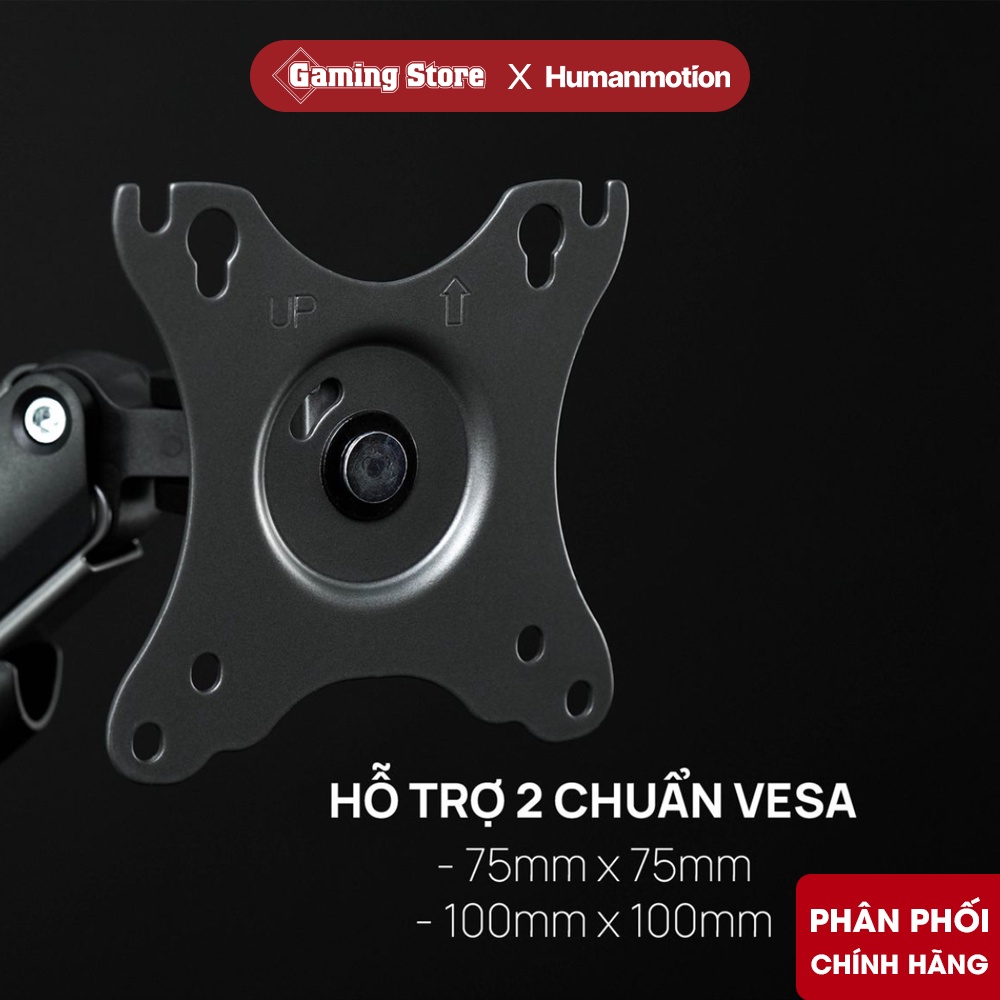 Giá Đỡ Màn Hình Máy Tính Human Motion T6 Pro - Hàng Chính hãng