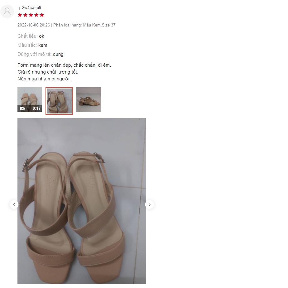 Dép Birken giày sandal nữ mũi vuông gót trụ 5cm Detaunisex - SX04