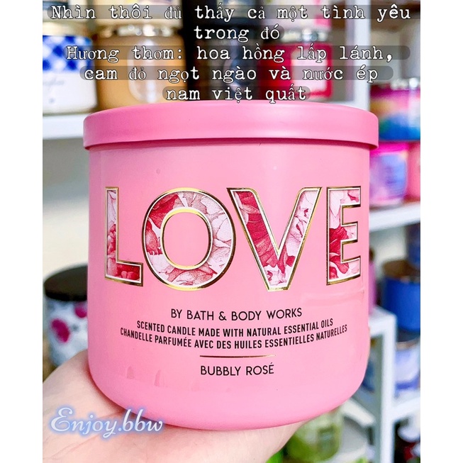 Nến thơm 3 bấc Bath &Body Works