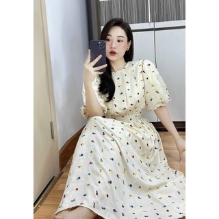 váy đầm hoa dài siêu hot kh