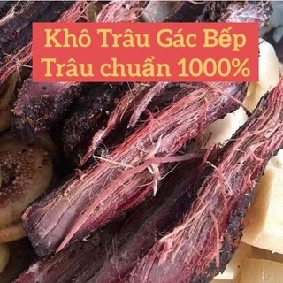 1 KG Thịt Trâu Gác Bếp có tặng kèm chẩm chéo Tây Bắc gia truyền người Thái, thịt trâu sấy khô thơm ngon chuẩn vị,