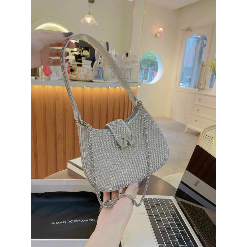Túi wang đính đá lấp lánh cao cấp