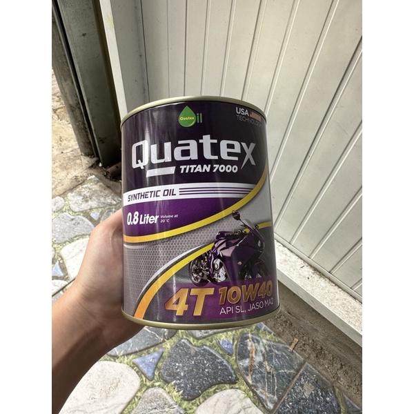Nhớt xe số Quatex 0.8L