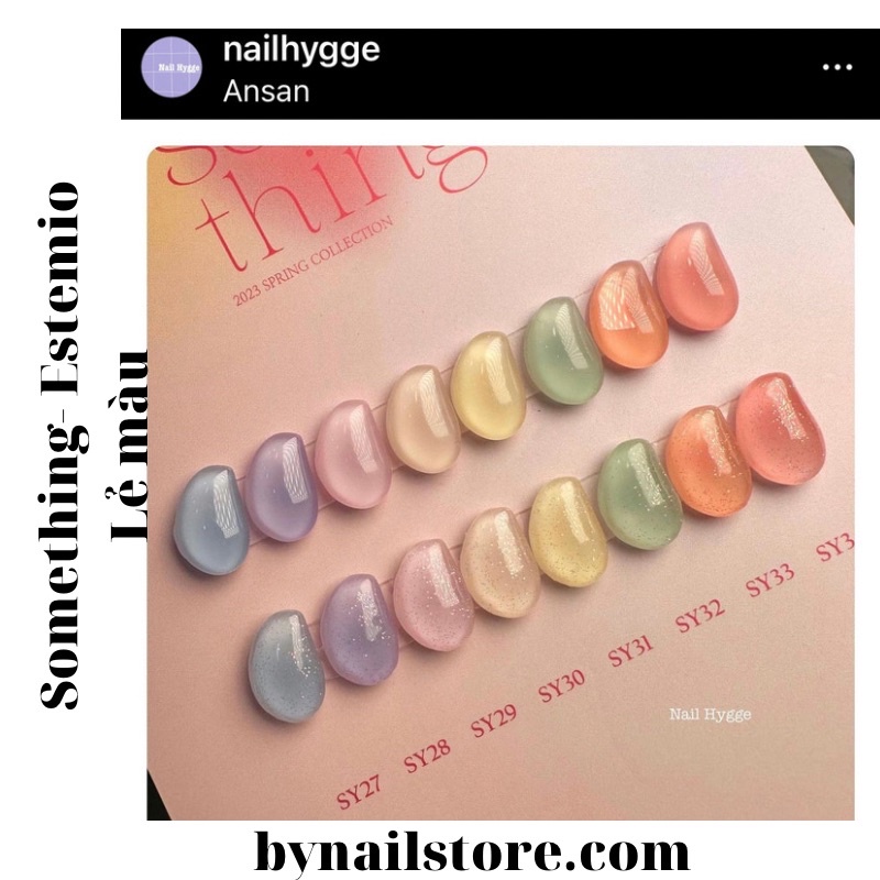 Sơn gel thạch tách lẻ Collection Something Spring 2023 (1pcs)