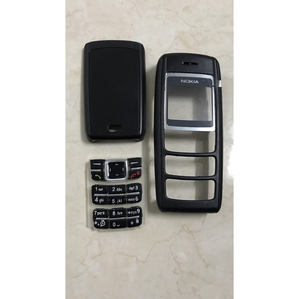 VỎ + PHÍM NOKIA1600 màu ĐEN hàng cao cấp