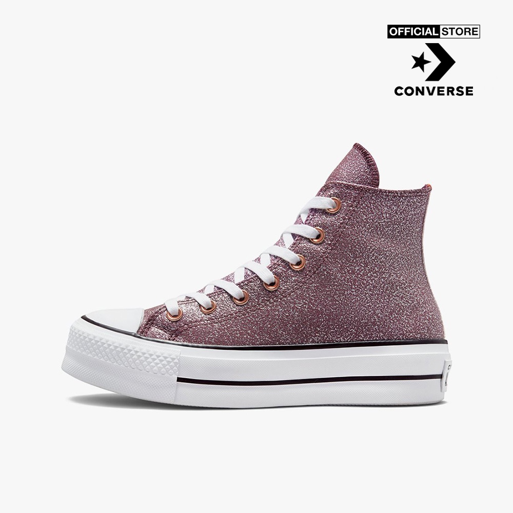 CONVERSE - Giày sneakers cổ cao nữ Chuck Taylor All Star Lift A03240C-0DA0_RED