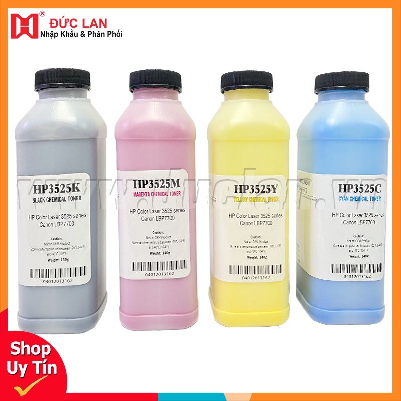 Mực nạp màu dùng cho máy in màu HP CP3525/CM3530 (130g/ 140g)