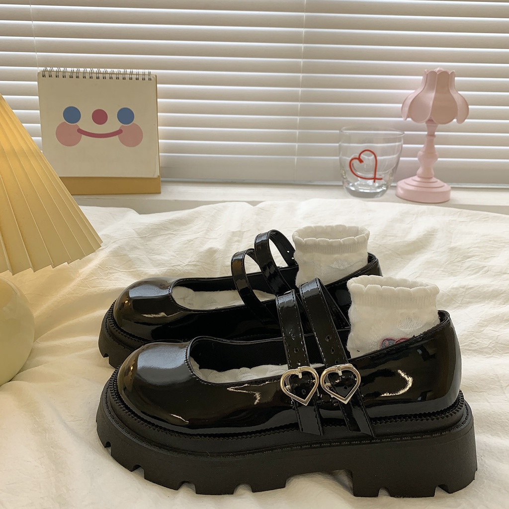 Giày lolita đế cao giày mới Mary Jane