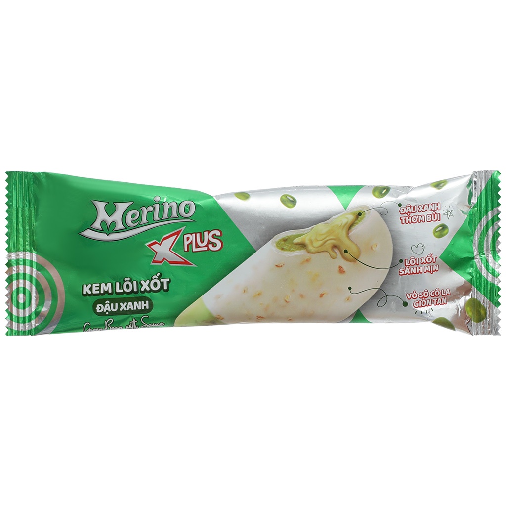 SET 10 QUE - Kem que đậu xanh Merino X Plus 60g